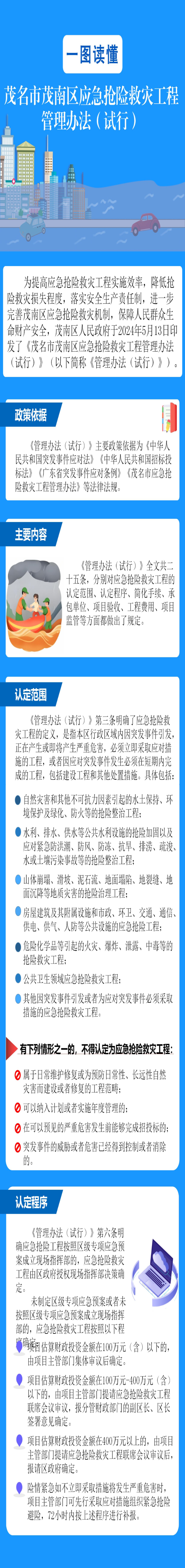 一图读懂《茂名市茂南区应急抢险救灾工程管理办法（试行）》.jpg